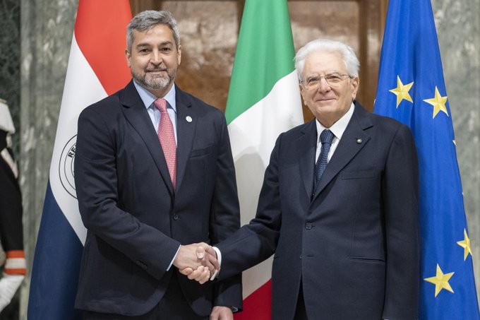 Presidente de Italia realizará primera visita oficial al Paraguay