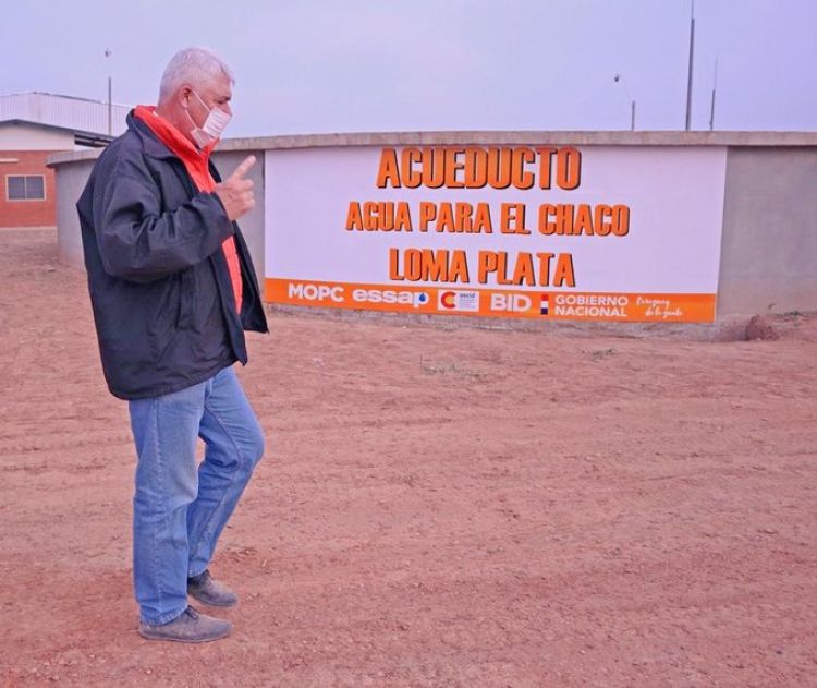 Essap vende agua de uso doméstico a Gs. 5 el litro desde Loma Plata para Chaco Central