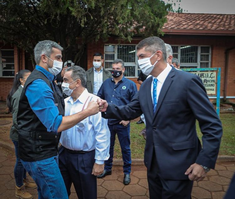 Marito inaugura pabellón de contingencia en el hospital de Pedro Juan Caballero