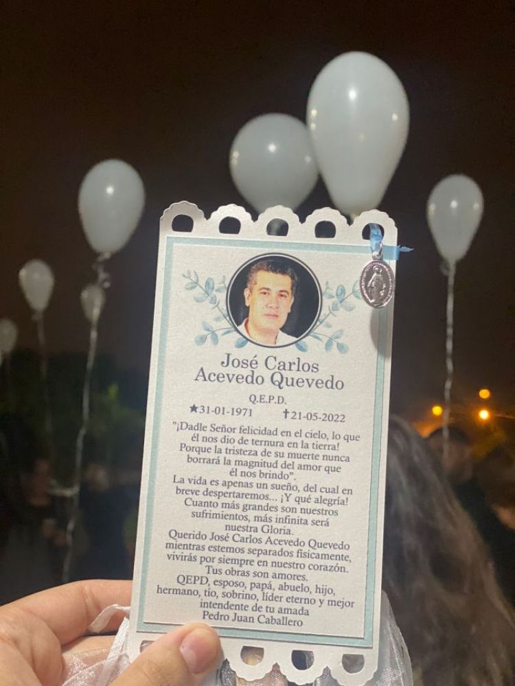 Culminó Novenario en memoria de José Carlos Acevedo