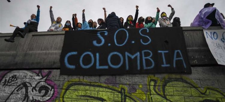 Colombia llama a un diálogo con "todos los sectores" por protestas