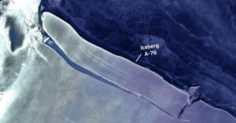El nuevo iceberg más grande del mundo se desprendió por completo de la Antártida