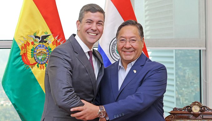 Santi se reúne con presidente de Bolivia y destaca importancia de unidad