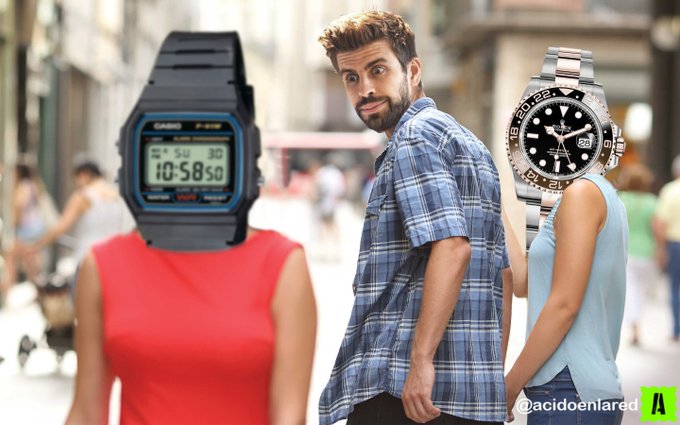El «casio» de Piqué y Shakira