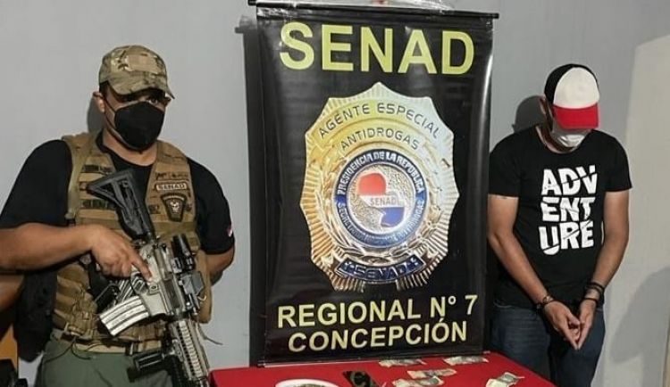 Detienen a un hombre que vendía cocaína y marihuana en las calles de Concepción