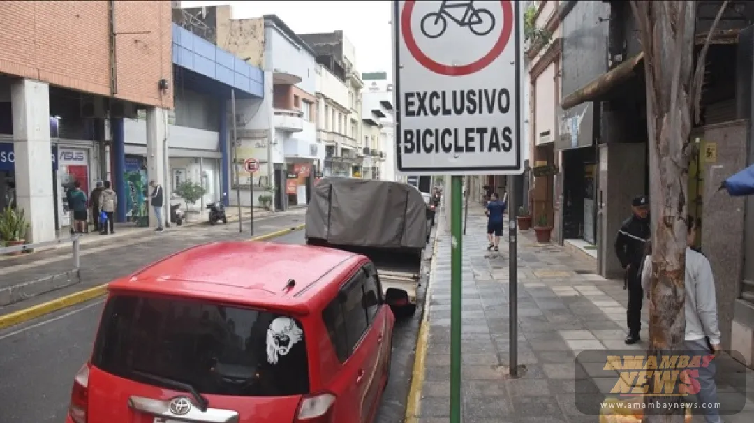 Concejal pide rediseñar las bicisendas de Asunción por mal uso