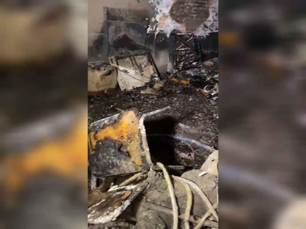Incendiaron una escuela en el Bañado Sur