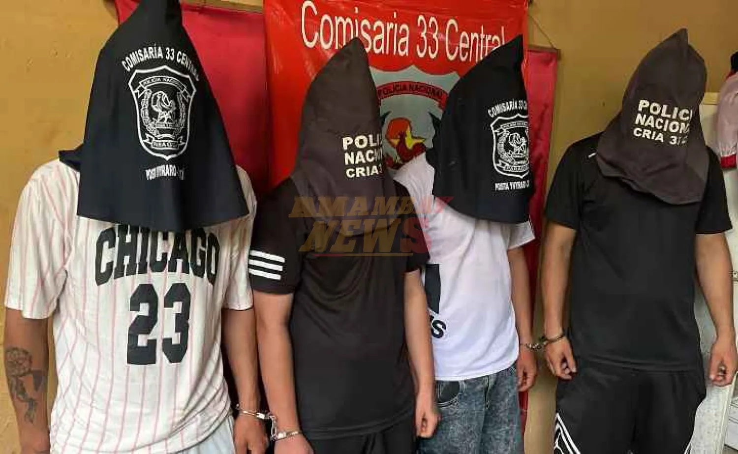 Cuatro detenidos por presunto robo agravado en J. A. Saldívar