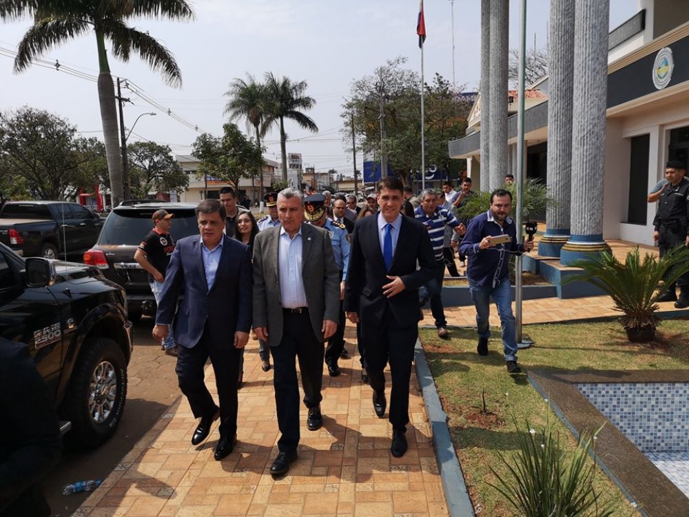 Se habilitó oficialmente el sistema de video monitoreo en Pedro Juan Caballero