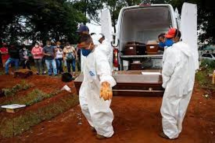 Covid: Brasil registra 1.444 muertes en 24 horas
