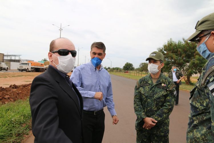 Ministro de Defensa pretende cerrar frontera Pedro Juan - Ponta Porã con 50 hombres de la FTC