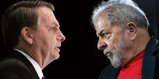 Lula desafía a Bolsonaro y dice que está “con la cola entre las patas”