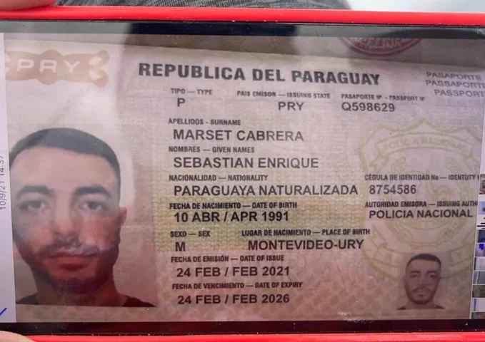 Tribunal de Emiratos Árabes absuelve a Marset por caso de pasaporte paraguayo falso