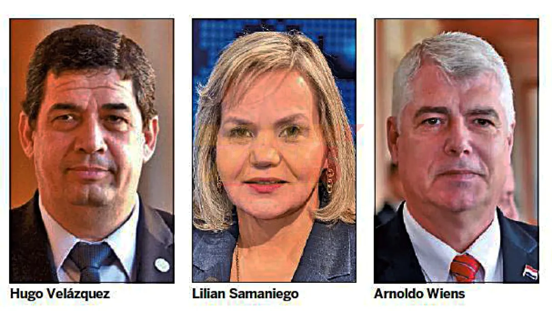 Velázquez, Wiens y Lilian toman la posta de la disidencia anticartista