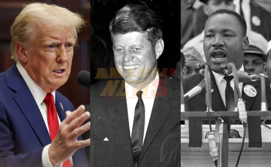 Trump ordena desclasificar archivos sobre asesinatos de Kennedy y Martin Luther King