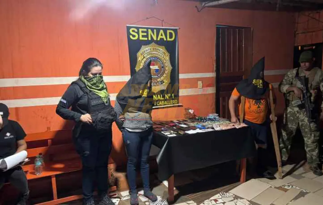 Allanamiento en PJC: Incautan drogas, dinero y más de 20 celulares que habrían sido robados