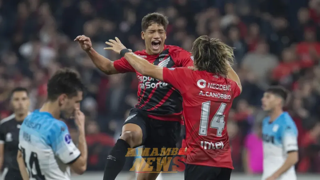 Athletico Paranaense golpea primero con un latigazo del juvenil João Cruz