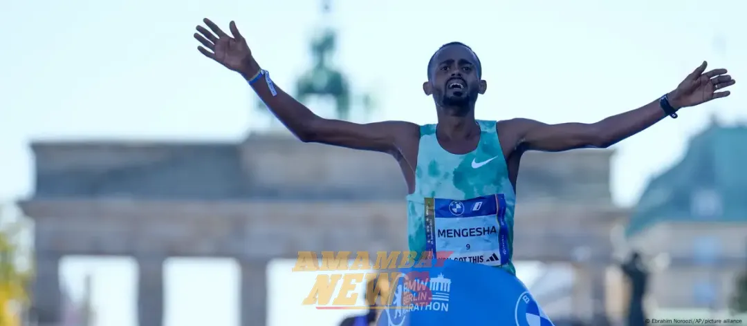 Etíope Milkesa Mengesha gana la maratón de Berlín