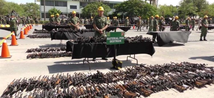 México llama en la ONU a combatir origen y no solo el destino de las armas traficadas