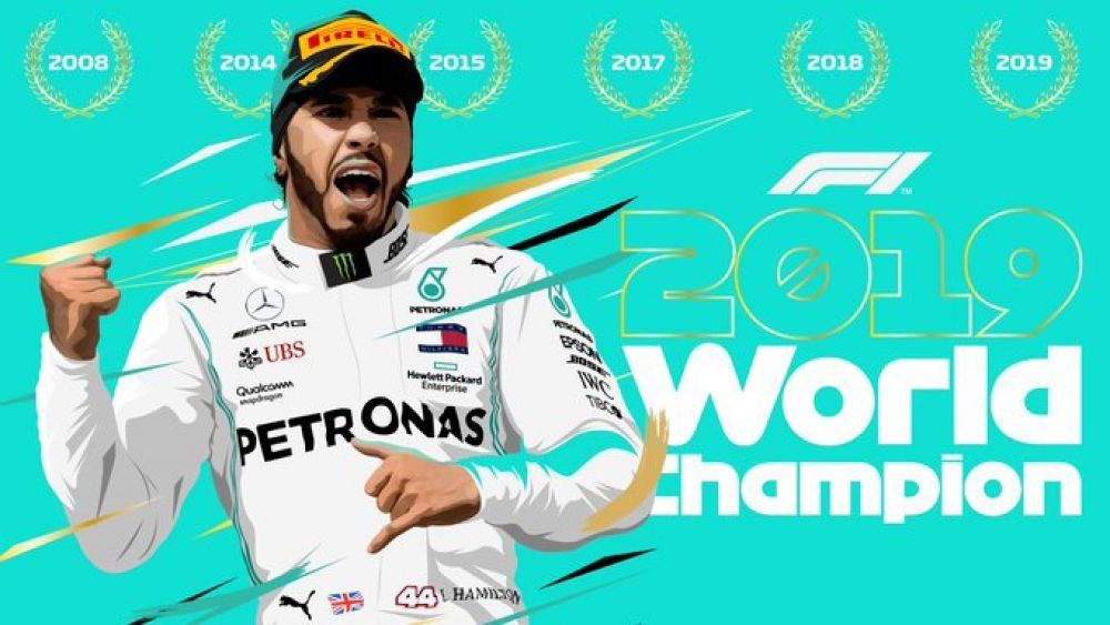 Lewis Hamilton, campeón de la Fórmula 1