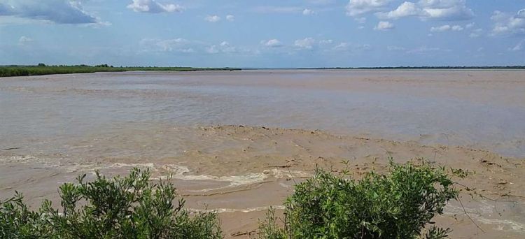 Crecida del Pilcomayo genera alerta naranja por desbordes en zonas bajas de tres países