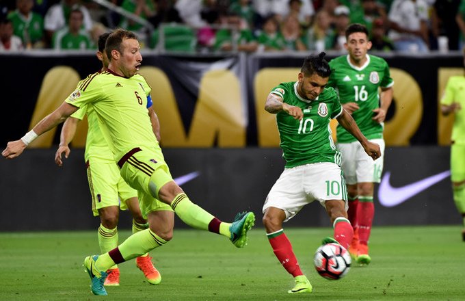 Venezuela vs. México: choque por medio pase a cuartos