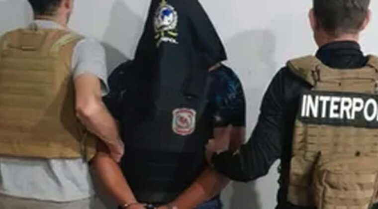 Narco muy buscado en Argentina cae en cena de Navidad, en Ñeembucu