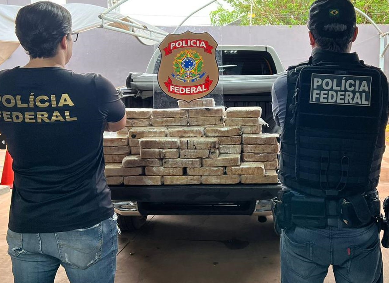 Federales incautan unos 100 kilos de pasta base en ruta que une Ponta Porã con Campo Grande