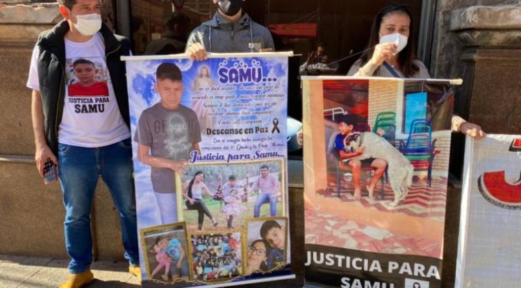 Madre de Samuelito: “La justicia vale una mierda para nosotros los comunes”