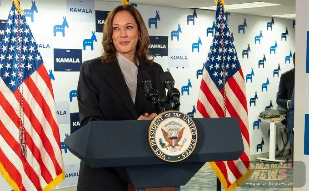 La encuesta da a Kamala Harris una ventaja sobre Trump