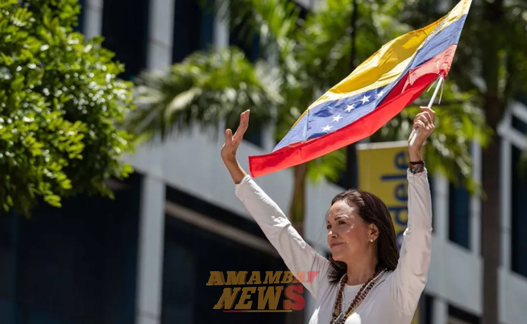 María Corina Machado desmiente a Maduro: "Estoy aquí en Venezuela"