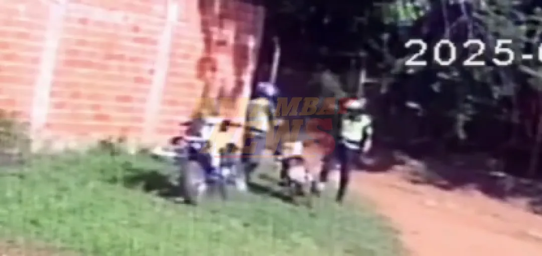 VIDEO: Detienen a dos policías por robar una moto en Mariano Roque Alonso