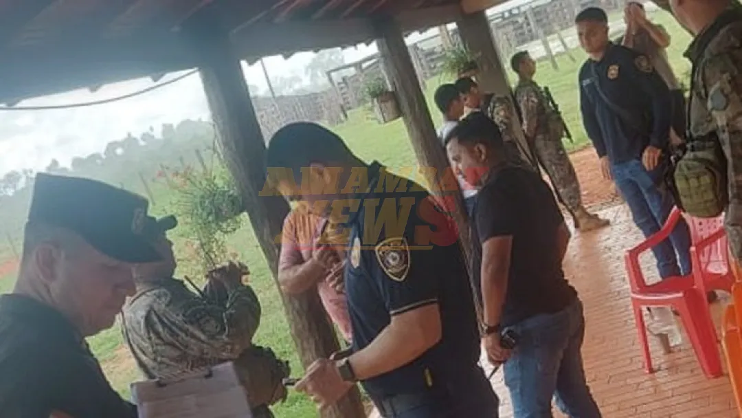 Asalto con toma de rehenes en la estancia del intendente de Pedro Juan Caballero