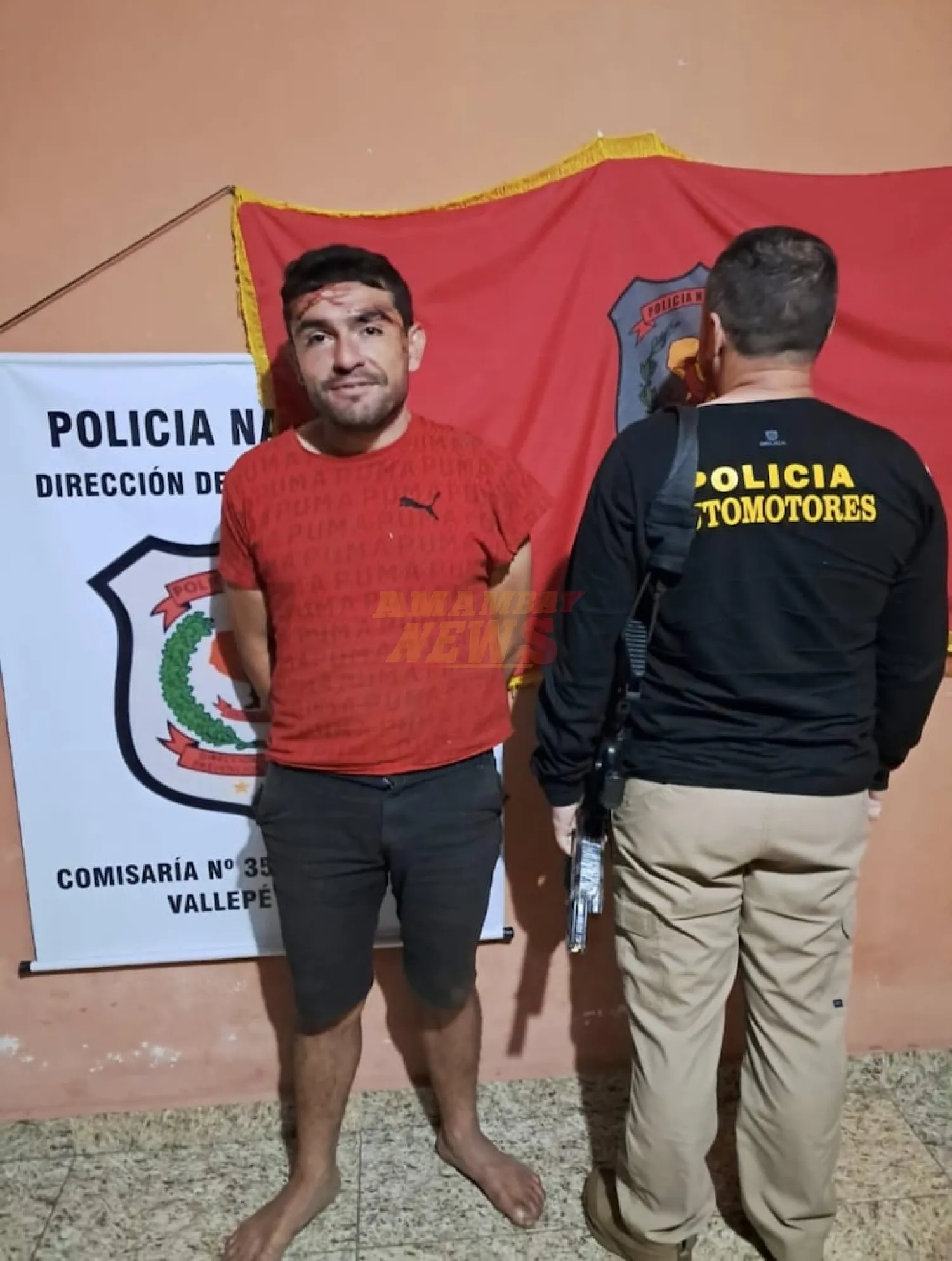 Tras seguidilla de robos de autos capturan al “ladrón de la zapatilla”