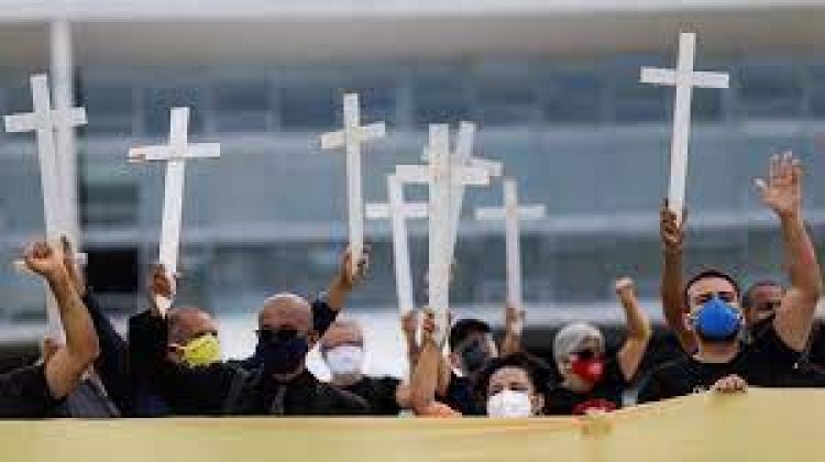Covid-19: Brasil registra 1.054 muertes en 24 horas