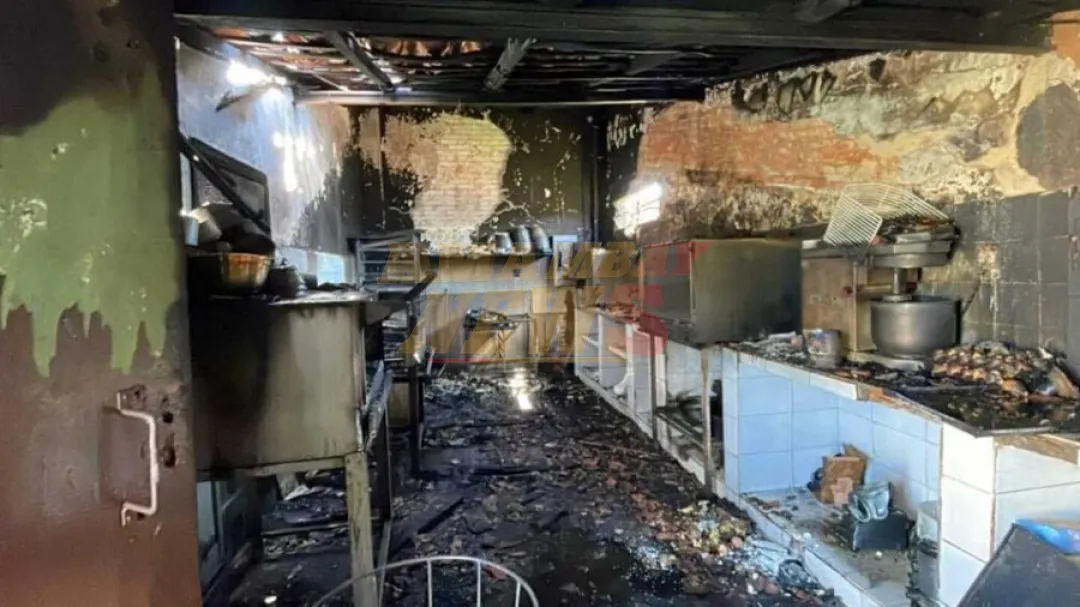 Fuga de gas ocasiona incendio en una confitería de Concepción