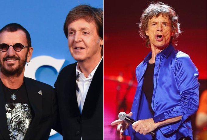 Paul McCartney y Ringo Starr grabarán con los Rolling Stones