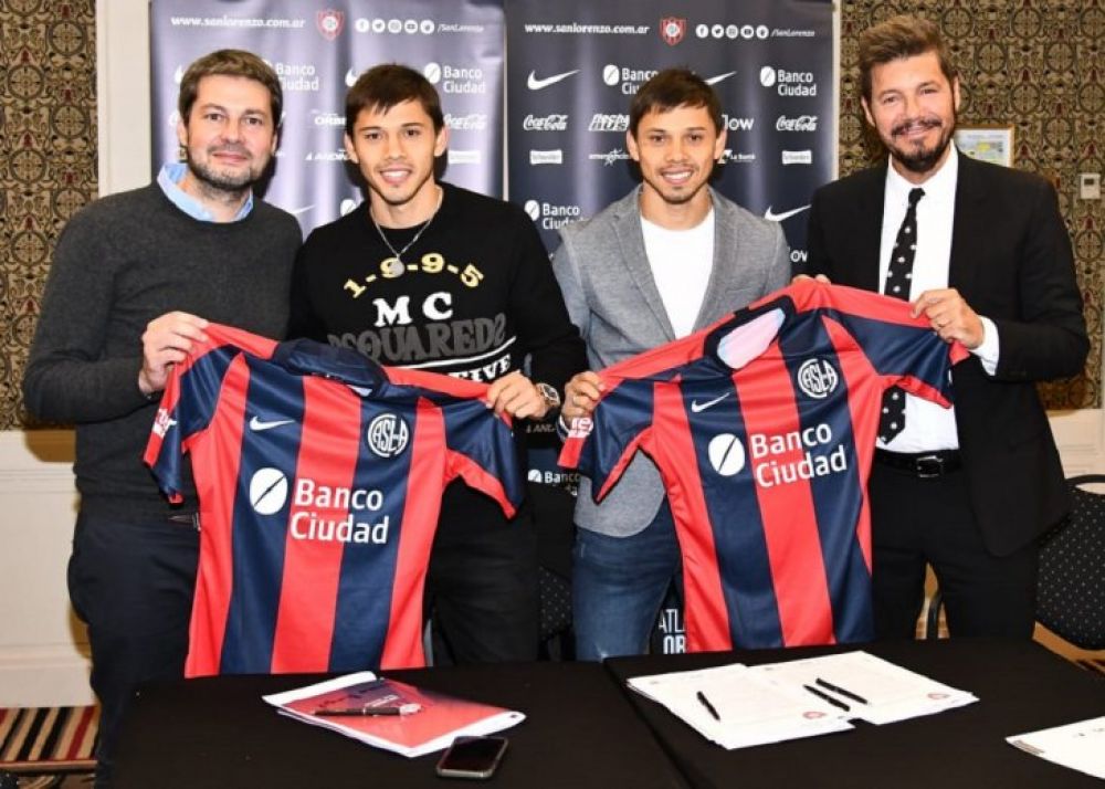 San Lorenzo presenta a los hermanos Romero