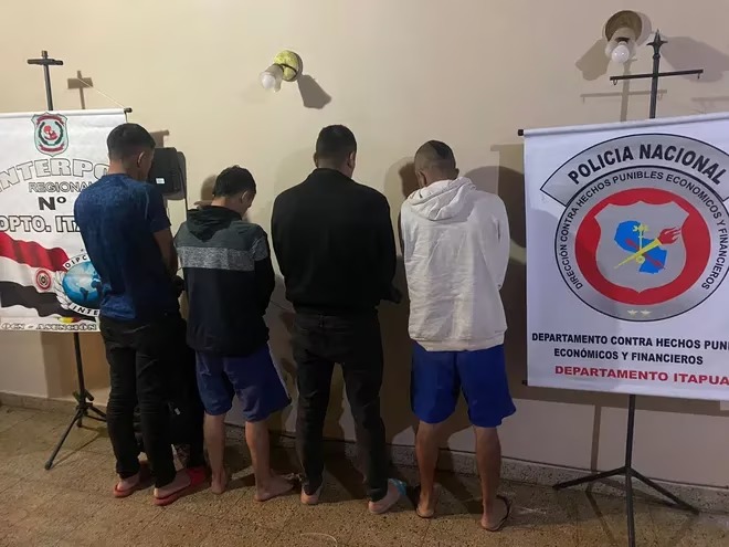 Extranjeros detenidos por presunta usura en Itapúa