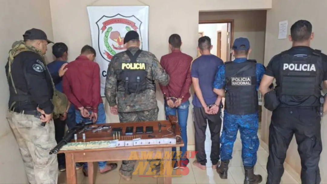 Policía incauta armas y detiene a supuestos delincuentes tras violento enfrentamiento en Itapúa