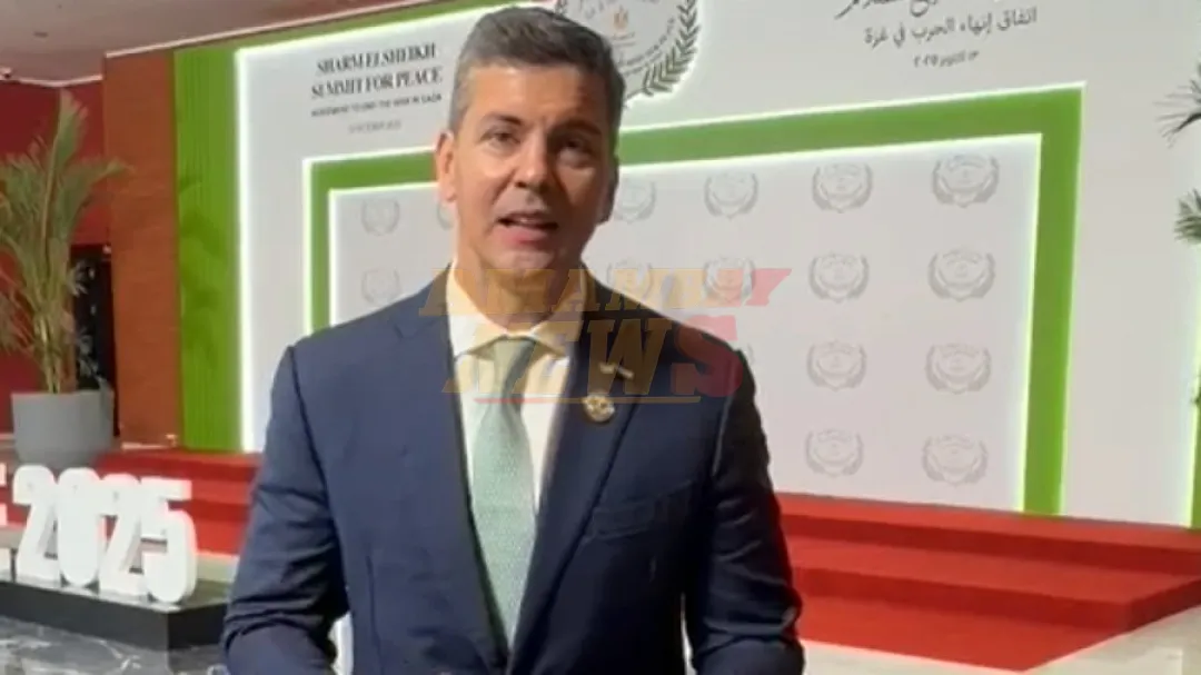 Santi en Egipto: “Fui invitado por Trump” y “en representación de América Latina”
