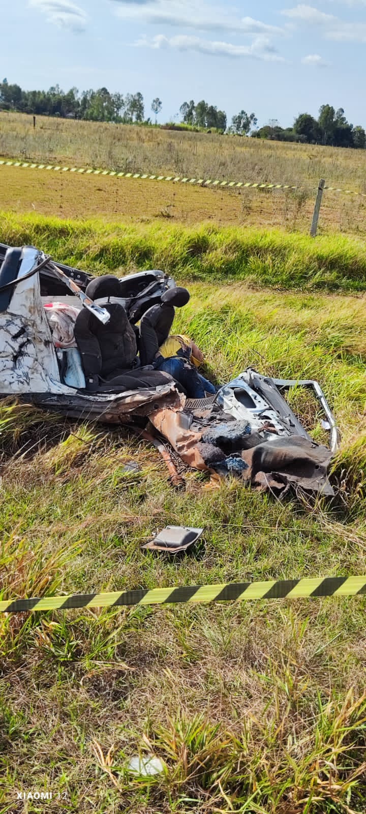 Traficante muere en accidente entre camioneta y camin en Ponta Por