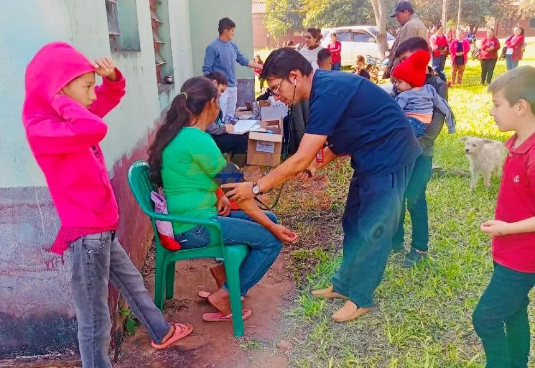 Más de 250 personas accedieron a servicios médicos durante jornada extramural en Canindeyú