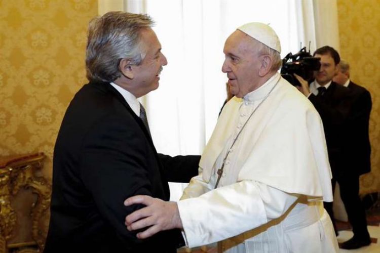 Presidente argentino se reencontrará con el papa Francisco