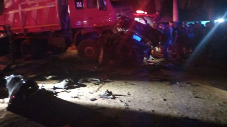 Diputado Freddy D’Ecclesiis herido tras triple choque en Guayaibi