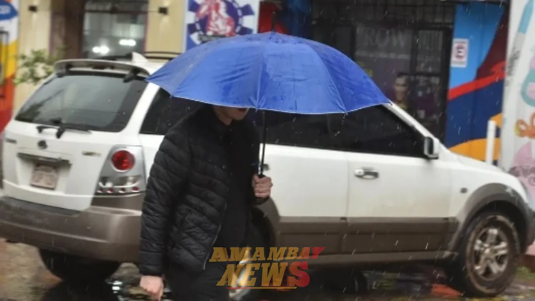 Frío y lluvia marcan el inicio del fin de semana en Paraguay