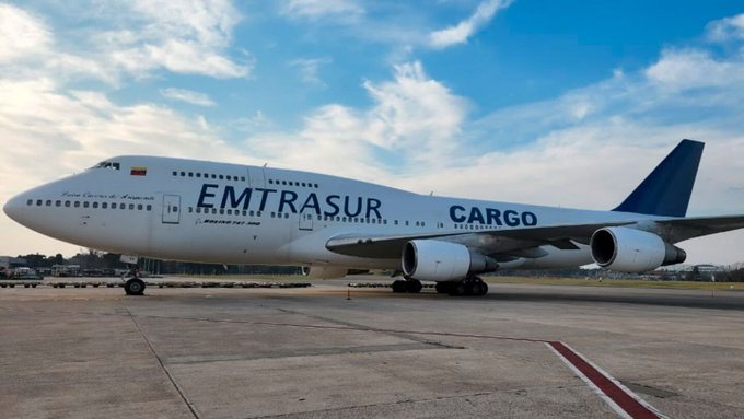 Avión iraní sospechoso de espionaje deja Buenos Aires hacia Estados Unidos