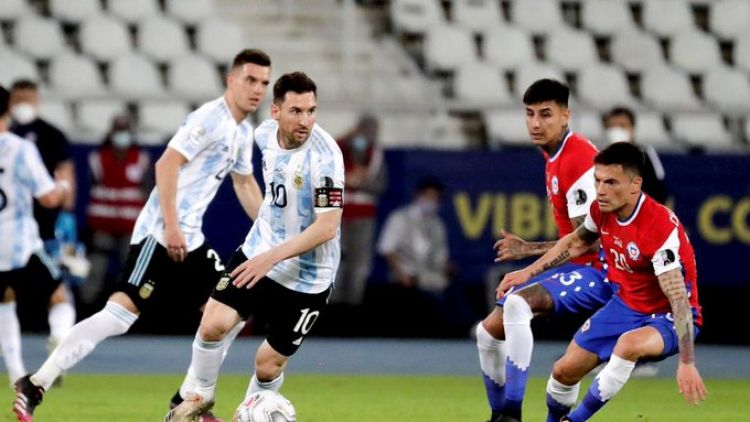 Argentina y Chile no se sacaron ventajas en el estreno