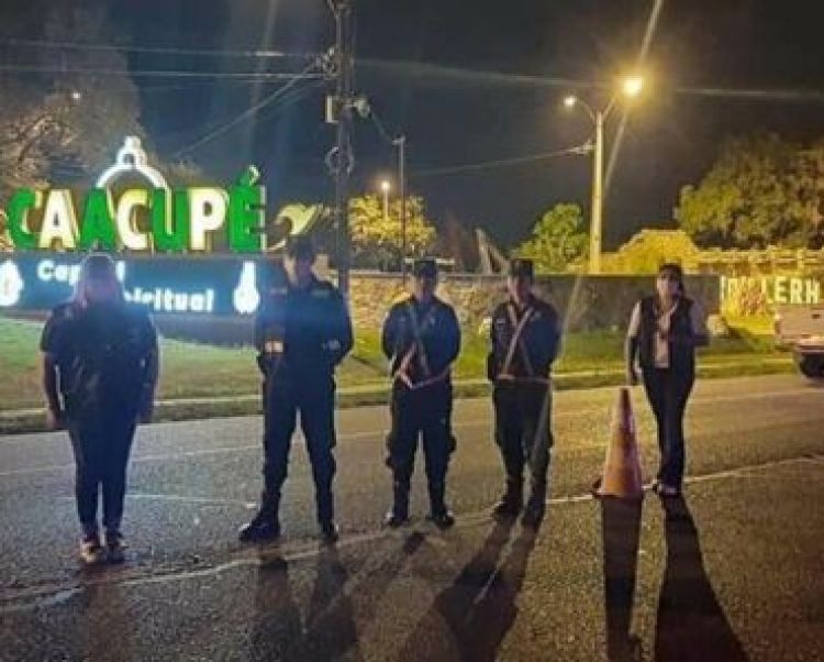 Operativo normal en tiempos del COVID-19 en Caacupe