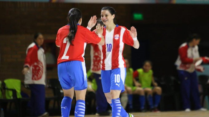Paraguay logra su segunda victoria en Futsal femenino
